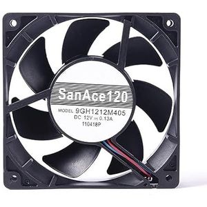LMNCBVYA Ailsa Hexi 9GH1212M405 DC12V 0.13A 120mm 3-Wire Cooling Fan for Laptops - Quiet Operation, High Efficiency, and Reliable Cooling Solution