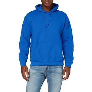 GILDAN heren Hoodie Zwaargewicht Sweater met capuchon, Blauw (Royal), XL