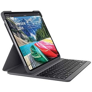 Logitech 920-009161 Qwerty Slim Folio Pro Bluetooth Toetsenbord Voor Mobiel Apparaat, Brits Engels, Grafiet