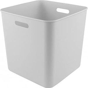 Sunware Basic Cube Box, 10 stuks, 25 liter, 31,8 x 31,8 x 31,1 cm, wit
