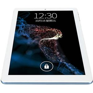 Tablet PC, 8 Cores 2.5GHZ 10.1 Inch Tablet Blauw 6GB 128GB Voor 5MP Achter 13MP 8800mAh Voor Tekenen Voor Android 11.0 (EU-stekker)