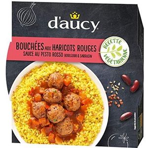 d'aucy Saus met rode bonen Pesto Rosso/Bulgur/Boekweit 320 g