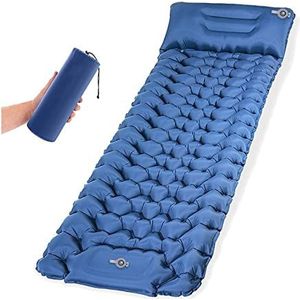 Opvouwbare Picknickdeken Camping Slaapmat Zelf Opblaasbare Matras in Tent Camping Bed Ultralight Camping Air Matras Slaapkussen Wandelen Zelfopblaasbare Luchtmatras