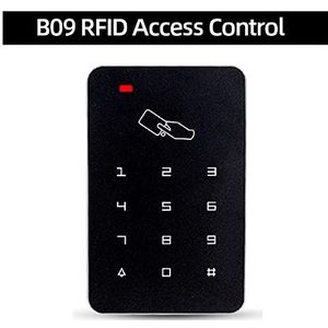 Prikklokken voor werknemers in kleine bedrijven, Toegangscontrole Standalone Controller Toetsenbord Keyboard Systeem Waterdichte Regendichte Cover Buiten Deurslot Openers Kaartlezer voor kantoren, fab