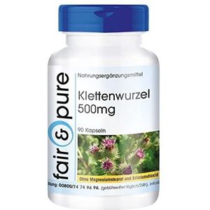 Fair & Pure® - Kliswortel capsules 500mg - 90 capsules - met 15mg zink uit organisch zinkcitraat - veganistisch