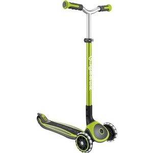 GLOBBER Master Lights Kinderstep - Groen - 3 Wielen - Hoogte Verstelbaar
