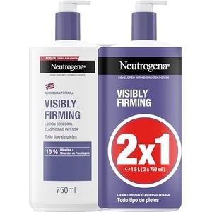 Neutrogena - Body Lotion - 750 ml - Set van 2 - Verbeterde Elasticiteit van de Huid