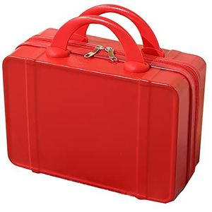 Koffer, Bagage, Kleine Lichtgewicht Vintage Make-up Case Travel Case, Gemakkelijk mee te nemen, F, Vintage