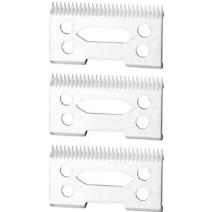 FOXSONIC 3 STKS Professionele Tondeuse Keramische Blade 3 STKS Vervanging Messen voor Wahl Magic Clip Senior Draadloze Clipper