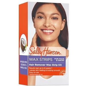 SALLY HANSEN SH2035 Haarverwijderaar Wax Strip Kit voor het gezicht