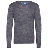 BLEND Trui 'Dansel'  camel / nachtblauw