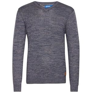 BLEND Trui 'Dansel'  camel / nachtblauw