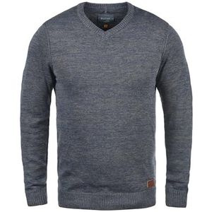 BLEND Trui 'Dansel'  camel / nachtblauw