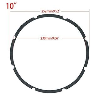xbiez Schuim Ringen Hoorn Druk Pakking Rubber Reparatie Onderdelen Surround Reparatie Schuim Woofer Eva Pakking