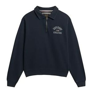 Superdry - Athletic Collared Sweatshirt - Halve Rits - Loose Fit