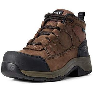 Ariat Dames Telluride Work H20 CT Laarzen Distressed Brown - Ariat Footwear UK Size - UK 7