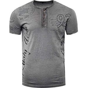 Rusty Neal Shirt  antraciet