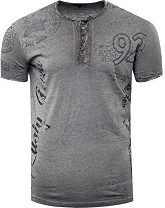 Rusty Neal Shirt  antraciet