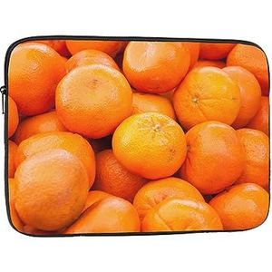 Oranje Laptop Case Laptop Sleeve Laptop Tas voor Vrouwen Mannen Shockproof Beschermende Notebook Case 15 inch