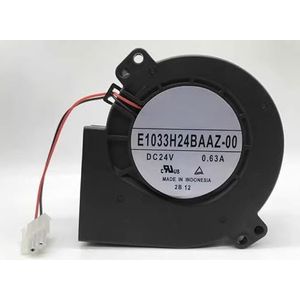 24V 0.63A 9CM Turbofan Blower for E1033H24BAAZ-00 | Compact & Quiet Solution