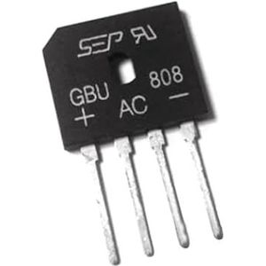 10 stks/partij GBU808 800 V 8A power Diode Bruggelijkrichter