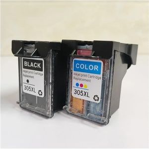 305XL navulbare inktcartridge gereviseerd for 305 for D-skJet 2330 2700 2710 2721 2722 4100 4120 4110 4130 1210(BK-CL)