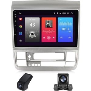 Autoradio geldt voor Toyota Alphard 1 H10 2002-2008 9 inch Touchscreen Navi met Wireless Carplay Android Auto,GPS 2 DIN Radio Android Bluetooth DSP WiFi FM/RDS Achteruitrijcamera(C20)