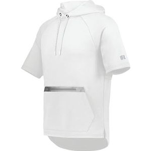 Russell Athletic Mens Legend Tech Fleece Hoodie - Warm, Breathable Cage Jacket with Pocket - Outdoor & Everyday Comfort 4R