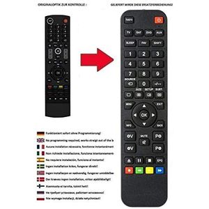 BELIFE® Vervangende afstandsbediening geschikt voor Sharp TV TV LC-39LE650E | LC-39LE651E | LC-39LE652E