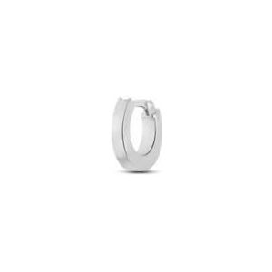 Single hoop earring for women in 9Kt White Gold Stroili Toujours 1418326