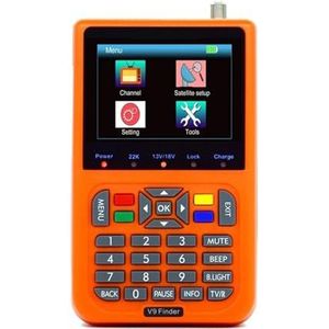 V9 Finder Digitale Satellietzoeker 3,5 Inch LCD Satellietsignaalzoeker Meter Satellietmeter Satfinder(Other)