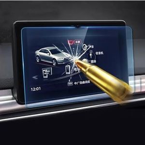Dashboard schermbeschermer Voor Voor A4 B9 S4 Voor A5 S5 Voor Q5 2016-2019 LCD-scherm Gehard Glas Beschermfolie Autonavigatie Beschermfolie Schermbeschermers(185x110mm)