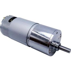 DC-transmissiemotor 12 V GB37RH DC-motor 24 V rs555 5 rpm 10 rpm 20 rpm 45 rpm 80 rpm 100 rpm 120 rpm 200 rpm groot koppel (maat: 150 rpm, kleur: 12 V)