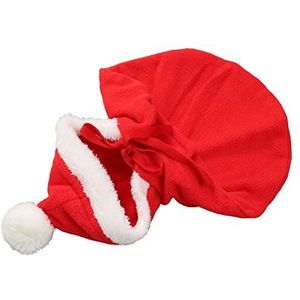 Zachte stoffen hondenjas met bontkap bovenkleding Schattige puppy Pet Puppy kerstjas L