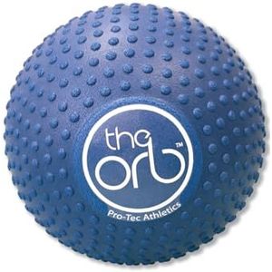 Pro-Tec Athletics The Orb Deep Tissue massagebal met hoge dichtheid, diameter 12 cm, blauw