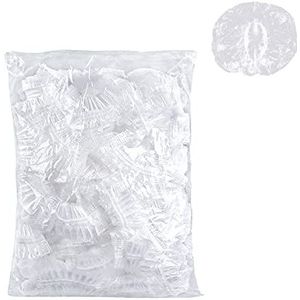 120 stuks doorzichtige waterdichte oorbeschermers met elastische band, oorhoezen voor thuis en hotel, haarkleur, douche, bad, spa, haarsalonverzorging oorbeschermer, oorinfectieschild, Geel, S