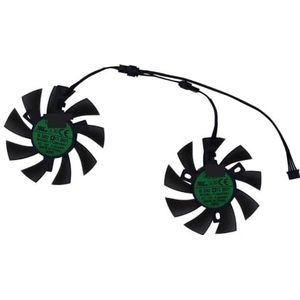 2 stuks DIY T128015SU GA82O2H, GPU-koeler, videokaartkoeling, voor KUROUTOSHIKOU voor GTX 1070 OC kort, voor GF-GTX1070-E8GB