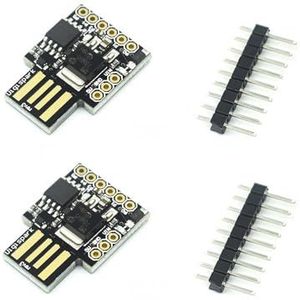 2 stuks algemene micro-USB-development-board compatibel met ATTINY85 Arduino.