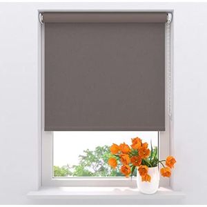 Easy Velvet - Rolgordijn - Verduisterend - Taupe - 140 x 190