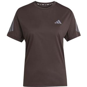 adidas Mujer ADI365 Running Climacool T-Shirt, Aurora Coffee, XL