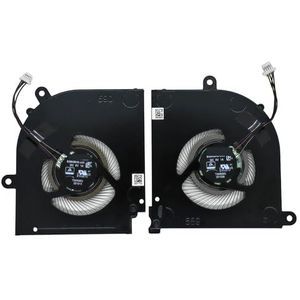 CPU+GPU-koelventilator voor MSI voor stealth 15M MS-1562 MS-1563 BS5405HS-U4W BS5405HS-U4X DC5V 1A