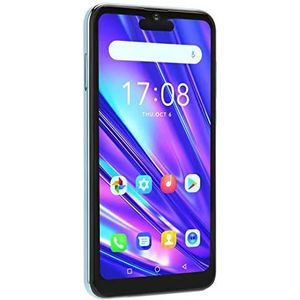 Ontgrendeld Smarpphone, 6.1in HD Scherm 5000mAh Batterij GPS MTK6580A Quad Core CPU 3G Mobiele Telefoon Dual SIM voor Zakelijk (EU-stekker)