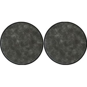 GPDNBIEU, Rond eetkamerstoelkussen, rond zitkussen antislip stoelkussens, ronde keukenstoelkussens(Grey,40cm)