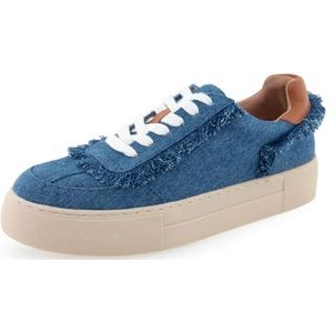 Aerosoles Bramston Sneaker voor dames, Medium Blauw Denim, 38.5 EU