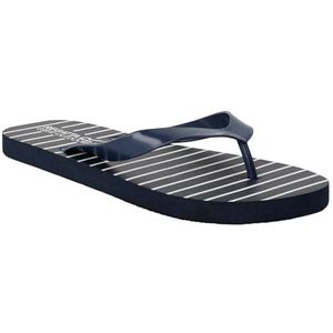 Regatta Dames dames dames Bali lichtgewicht gewatteerde flip-flop sandalen, Marineblauwe streep, 37 EU