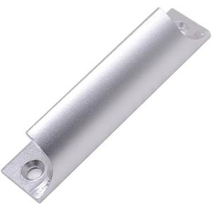 LIUONZTFD Deurgrepen Aluminium Knop Kast Trekt Houten raam Schuifgreep Deur Meubels Compatibel met balkondeuren Openslaand 9 * 2 * 2cm(Color:Silver)