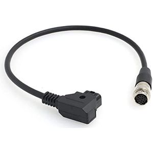SZRMCC D-Tap naar 12 Pin Hirose ENG B4 2/3 ""Lens Power Kabel voor Fujinon Canon Nikon (rechte kabel)