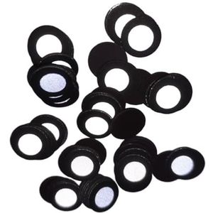 1000 Dots Handheld 3D Scanner Modellering Hoge Zichtbaarheid Magnetische Doelpositionering Gecodeerde Marker Reflecterende Punten Ronde Sticker voor ondersteunde positionering, kalibratie(Magnetic typ