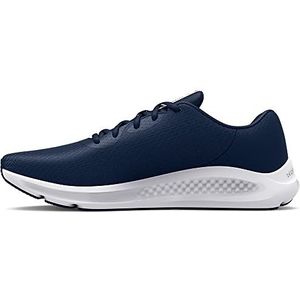 Under Armour Charged Pursuit 3 hardloopschoen voor heren, (401) Academie/Academie/Wit, 43 EU