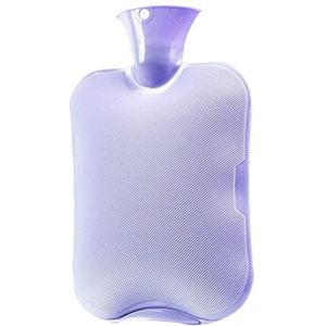 Warmwaterkruik Warmwaterkruik Warmwaterzak Voor Pijnverlichting, Geschikt Voor Volwassenen, De Warmtebehoud Goede Prestaties Kruik Warm Winter (Color : Purple, Size : 20.5X33CM)